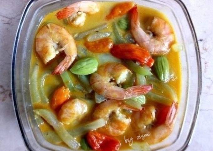 Resep Sayur Santan Labu Siam Udang Oleh Zisca Cookpad