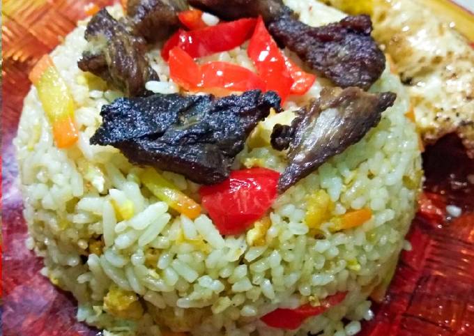 Resep Nasi Goreng Daging Sapi Oleh Dyah Ayu Pratama Kusumawati Cookpad