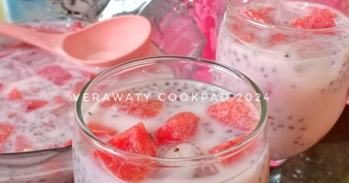 Resep Es Semangka Creamy Oleh Eka Verawaty Cookpad