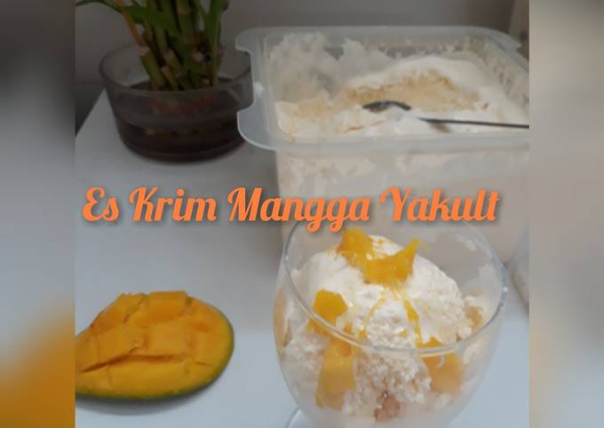 Resep Es Krim Mangga Yakult Oleh Mey S Cila Cookpad