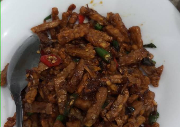 Resep Oseng Oseng Tempe Gurih Pedas Manis Praktis Booster ASI Oleh