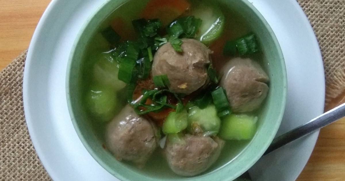 Resep Sup Bening Bakso Oyong Oleh Lina Subrata Cookpad