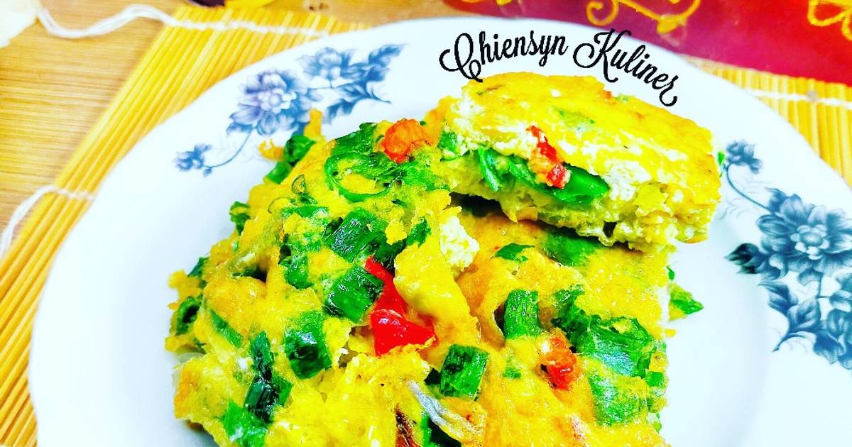 Resep Telur Dadar Gobal Gabul Oleh Chiensyn Kuliner Cookpad