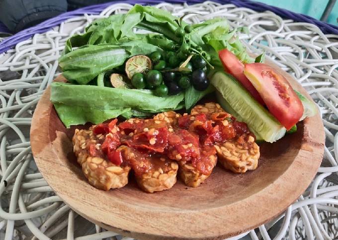 Resep Sambal Tempe Dadak Lalapan Oleh Kiki Nomuyepo Cookpad