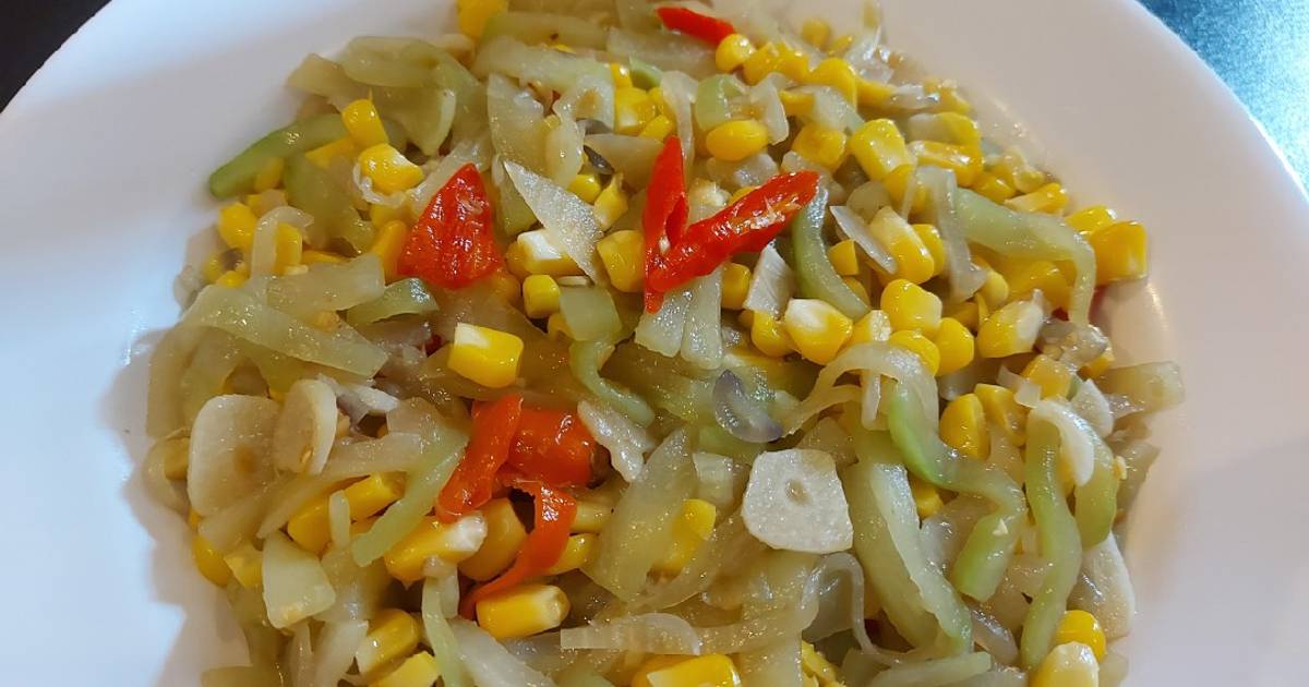 Resep Tumis Labu Siam Jagung Telur Enak Dan Mudah Cookpad