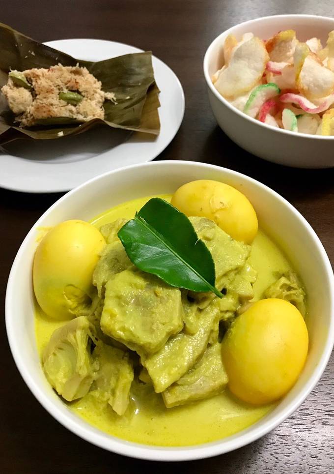 Resep Sayur Nangka Telur By Dapur Itha Oleh Diah Puspita Cookpad