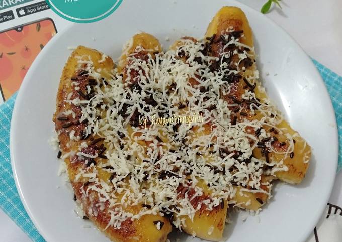 Resep Pisang Goreng Mentega Oleh Nining Mamalouis Cookpad