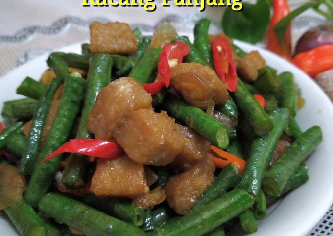 Resep Oseng Tempe Gembus Kacang Panjang Oleh Endang Purwanti Cookpad