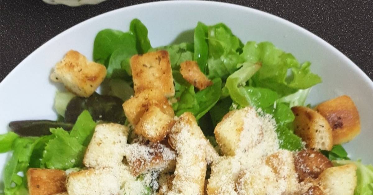 Resep Caesar Salad Oleh Anka S Recipe Cookpad