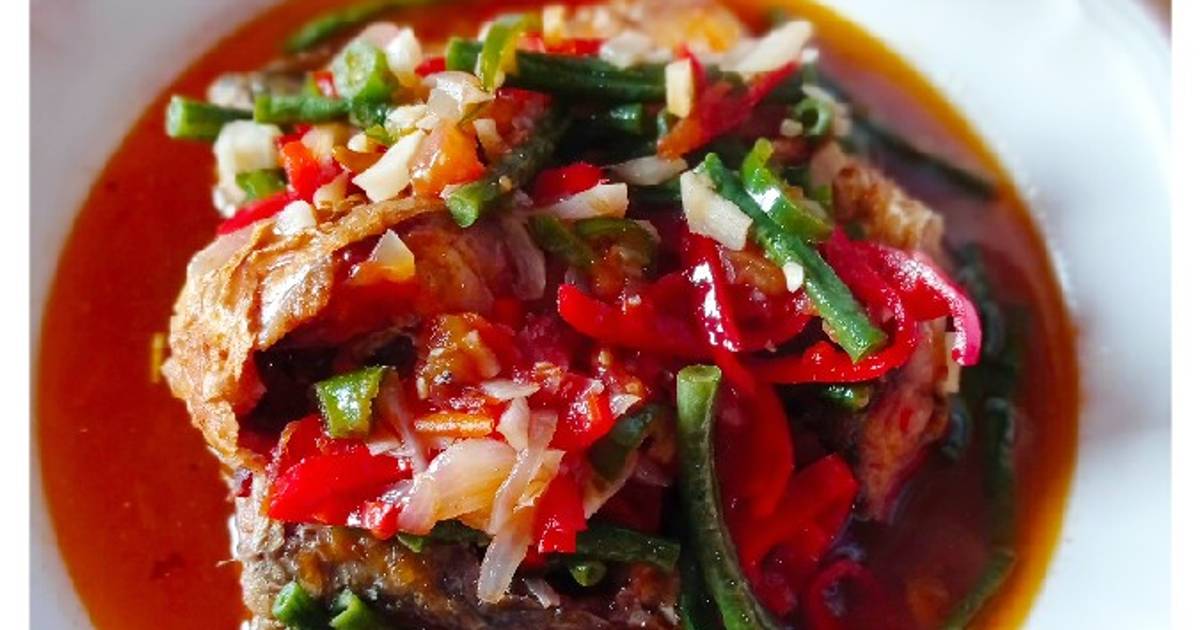 Resep Ikan Kembung Kuah Asam Pedas Oleh Ana Rafa Fadhlillah Cookpad