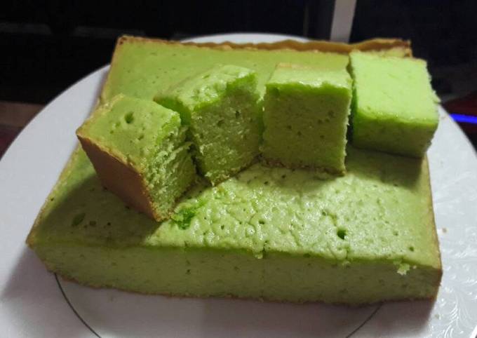 Resep Bolu Pandan Jadul Simpel Oleh Cahaya Cookpad