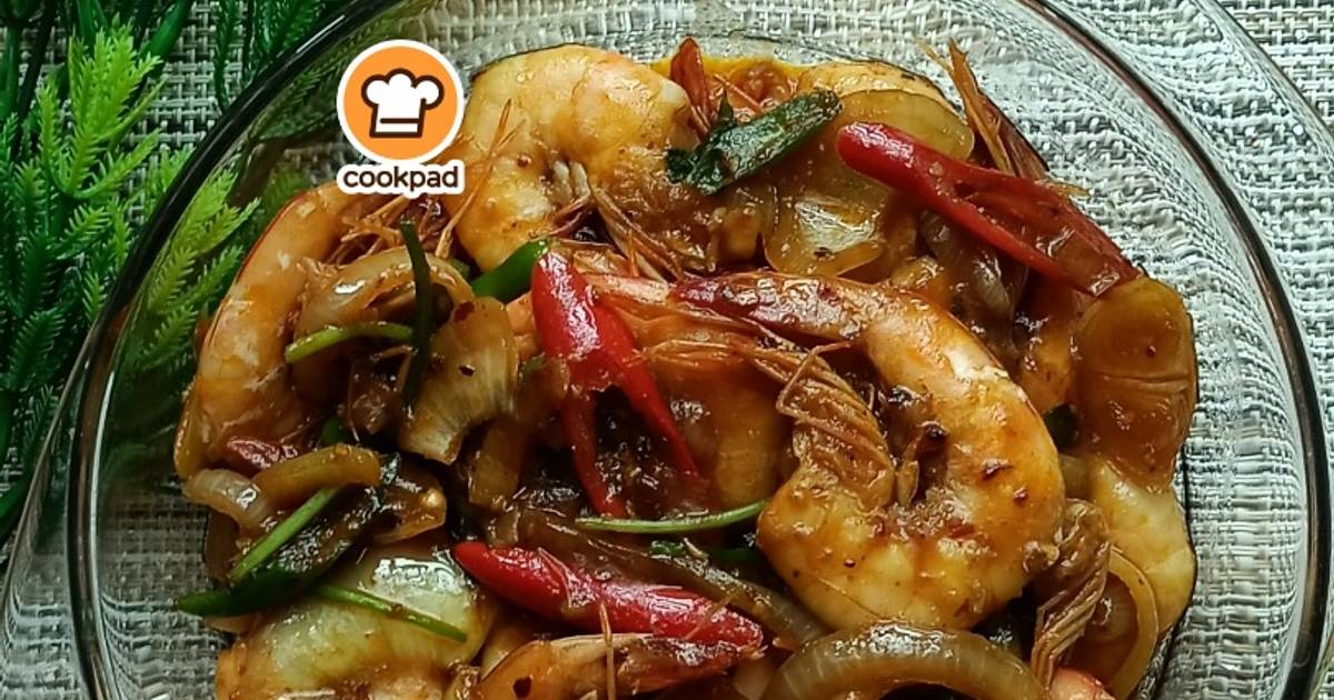 Resipi Udang Goreng Sos Cili Oleh Muniroh Annuar Cookpad