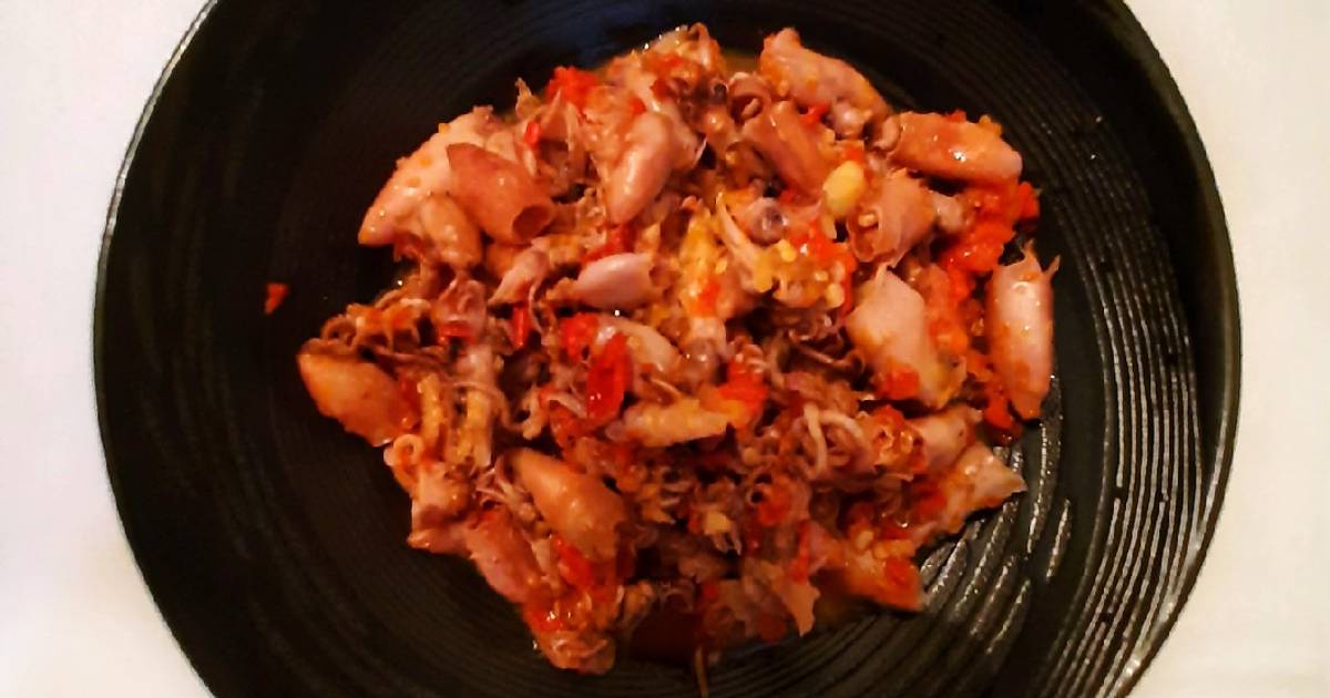 Resep Sambal Cumi Asin Oleh Anggia Hapsari Cookpad