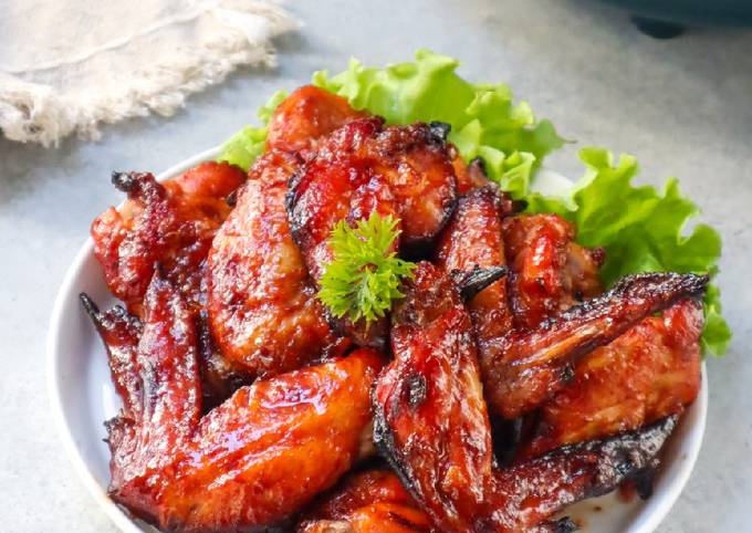 Resep Honey Chicken Wings Oleh Tyasprabowo Cookpad