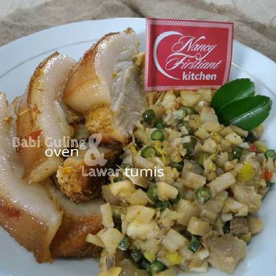 Resep Babi Guling Oven Lawar Tumis Oleh Nancy Firstiant S Kitchen