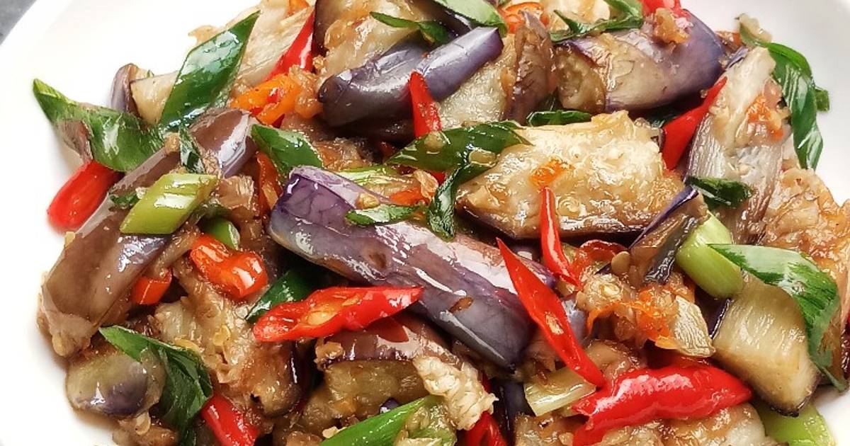 Resep Tumis Terong Ebi Oleh Dapurvy Cookpad