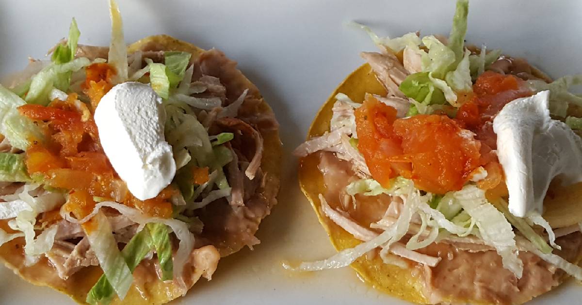 Tostadas Con Lomo De Cerdo Receta De J Floresdeulloa Cookpad