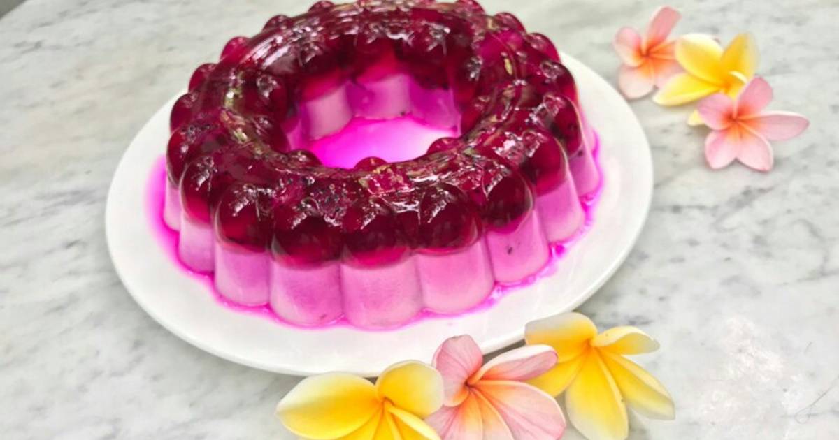 Resep Puding Naga Yoghurt Oleh Devi Hutagalung Cookpad