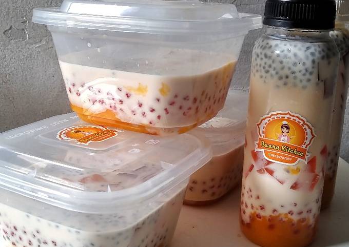 Resep Creamy Mango Sago Oleh Ika Buana Putri Cookpad