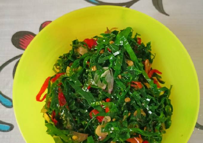 Resep Tumis Daun Kunyit Oleh Zhia S Kitchen Cookpad