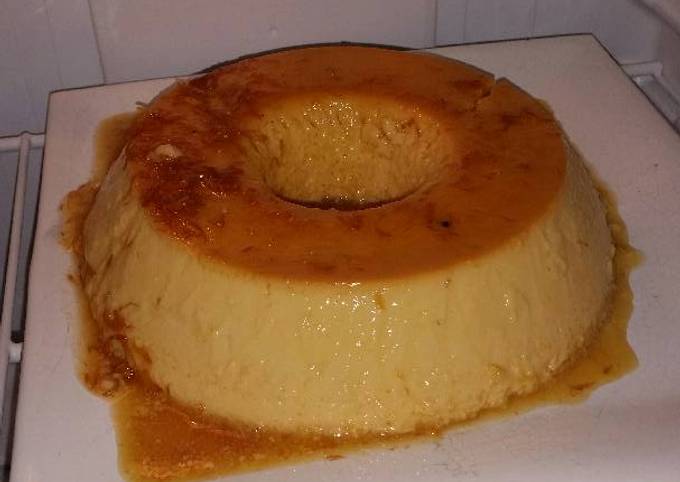 Flan De Leche Receta De Luciano Pereira Cookpad