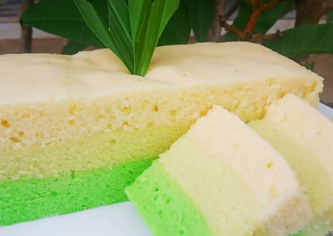 Resep Bolu Lapis Pandan Kukus Oleh Ugi Cookpad