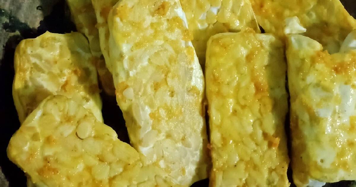 Resep Tempe Goreng Bumbu Kuning Tanpa Di Ungkep Oleh Helny Ummu