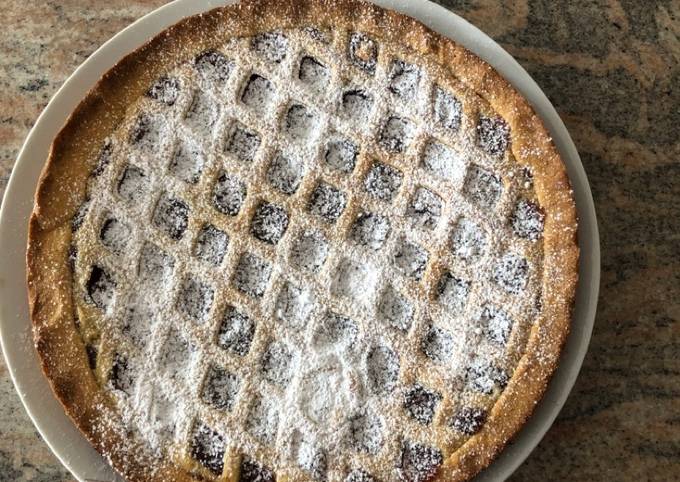 Ricetta Crostata Senza Lattosio Alla Confettura Di Fragole Di Cate