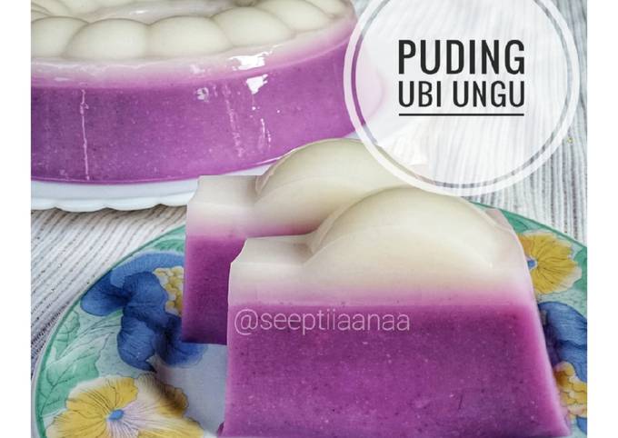 Resep Puding Ubi Ungu Spesial Oleh Seeptiiaanaa Cookpad