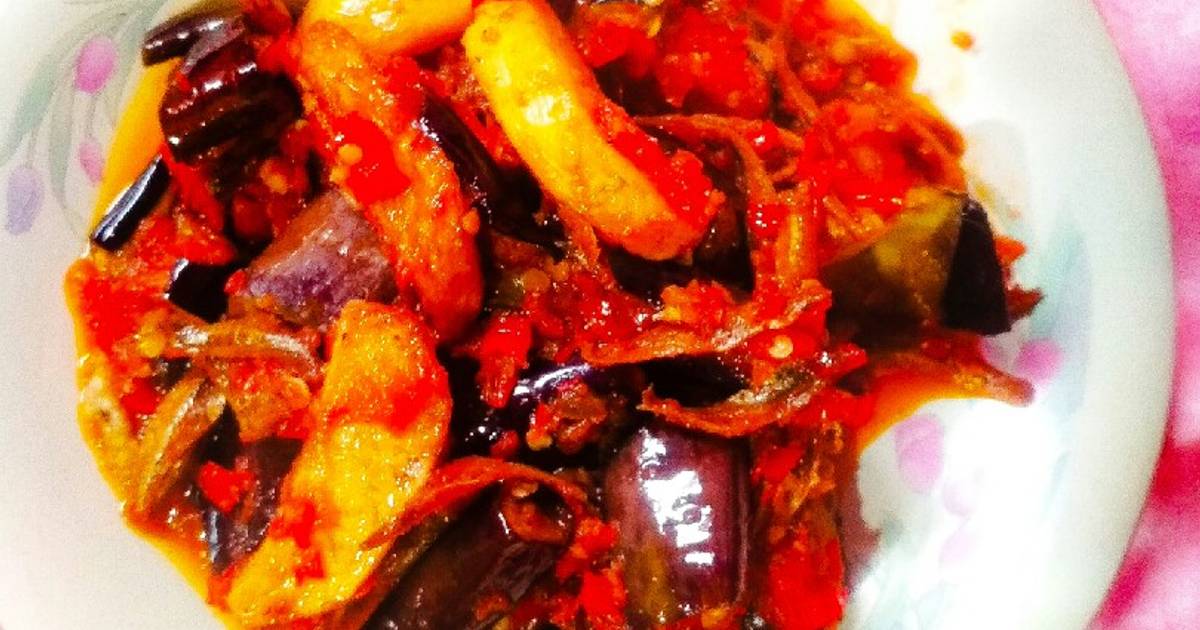 Resep Balado Terong Kentang Teri Oleh Annisa Sr Cookpad