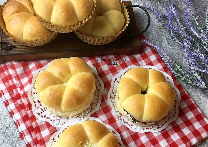 Resep Roti Manis Bunga Keju Dan Meses Oleh TriLim Cookpad