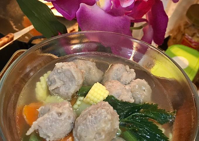 Resep Sop Baso Homemade Oleh Mimi A Cookery Cookpad