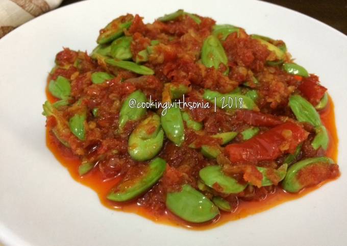 Resep Sambal Pete Oleh Cooking With Sonia Cookpad