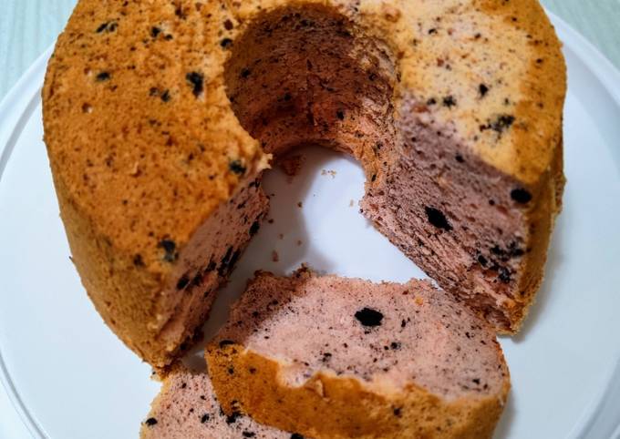 Resep Strawberry Oreo Chiffon Cake Oleh Velyn Cookpad