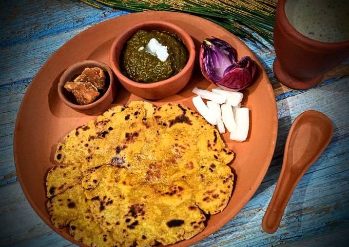 Sarson Da Saag Aur Makki Di Roti Recipe By Neha Dua Cookpad