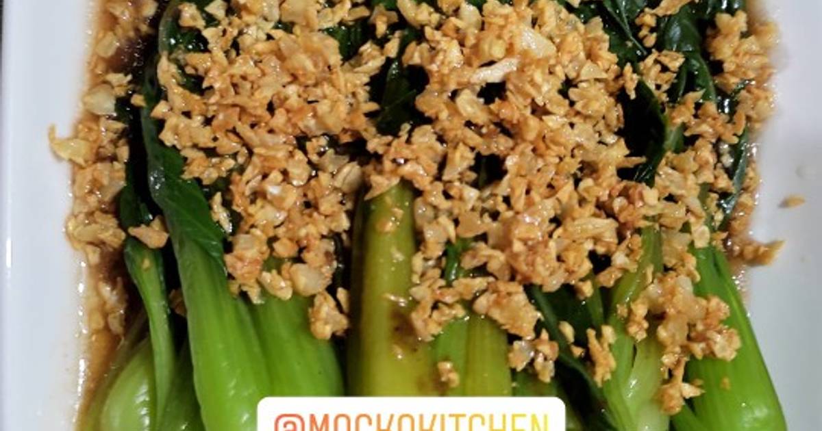 Resep Baby Pokcoy Siram Tiram Bawang Putih Oleh Endah Lestari Cookpad