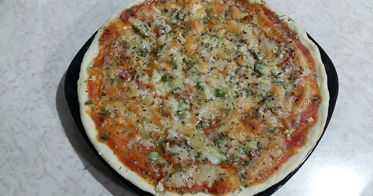 Pizza De Masa Sin Levadura Con Cerveza Receta De Mari Carmen Santiago