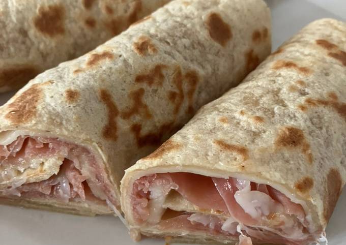 Wraps De Jam N Y Queso Con Pera Sorprendente Receta De Tesa Cuina