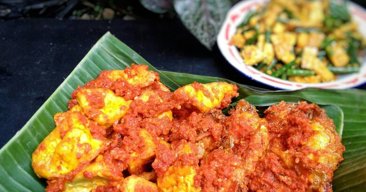 Resep Telur Tahu Balado Sambal Asam Oleh Hadleny Kitchen Cookpad