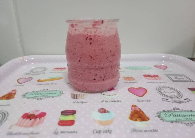 Helado De Yogurt Y Frutos Rojos Receta De Evita Cookpad