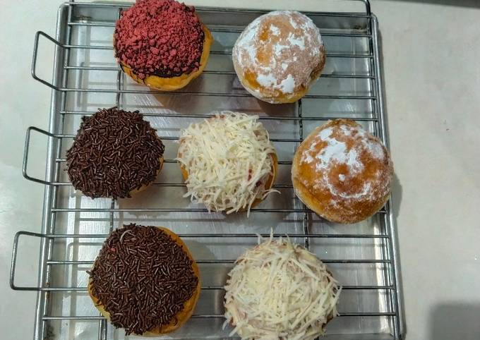 Resep Donat Tanpa Kentang Oleh Imas Dhapin Cookpad