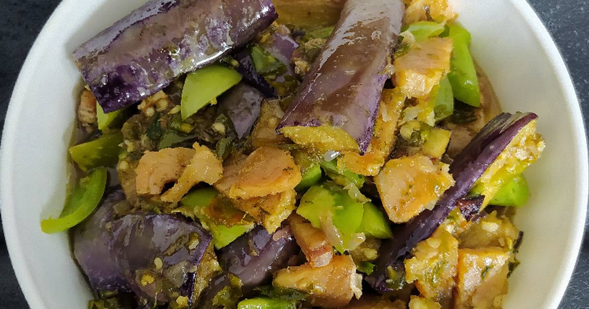 Resep Sambel Ijo Padang Terong Enak Dan Mudah Cookpad