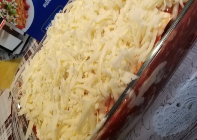 Przepis Na Lasagne Z Mi Sem Mielonym Autorstwa Gosia Cookpad Przepisy