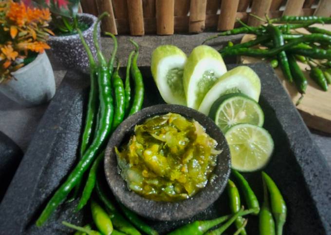 Resep Sambal Ijo Ala Padang Oleh Anisnayla Cookpad