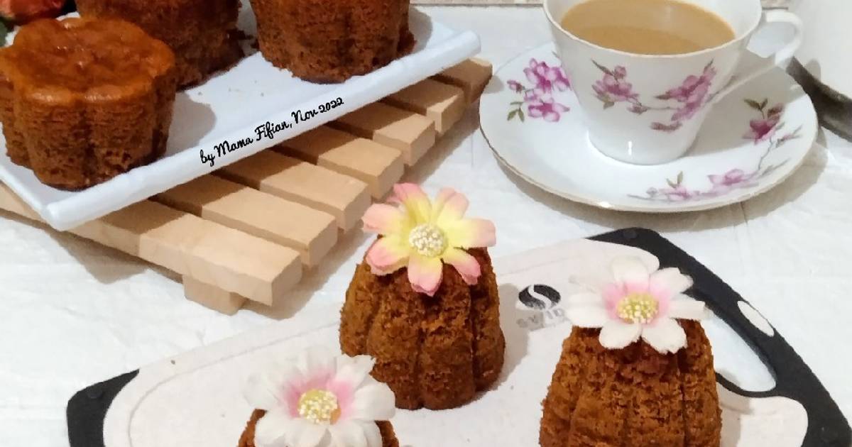 Resep Bolu Sakura Tepung Mokaf Oleh Lanjarsih Mama Fifian