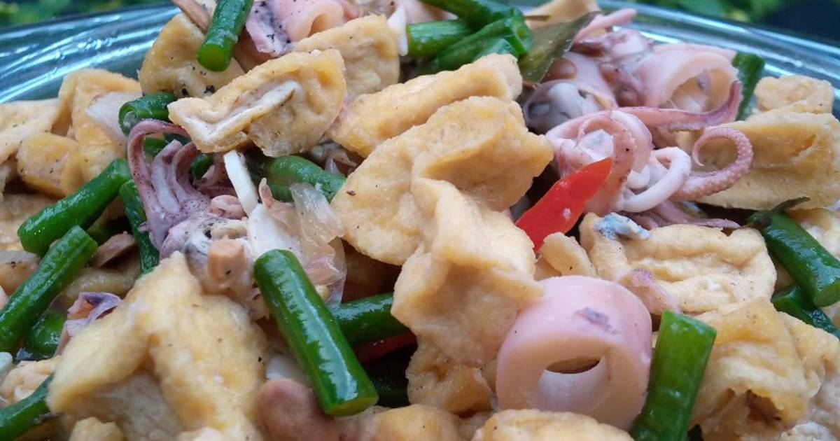 Resep Cumi Tauco Cah Tahu Oleh Tari Sandra S Mom Cookpad