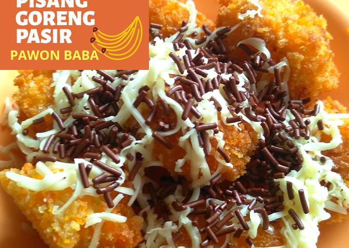 Resep Pisang Goreng Pasir Oleh Pawon Baba Cookpad