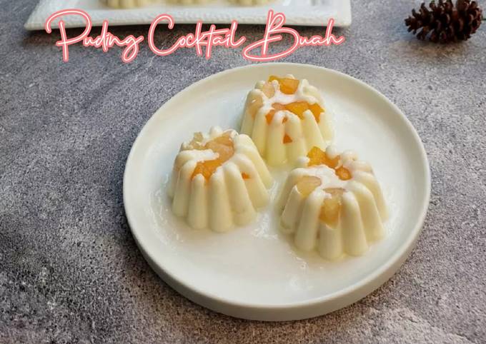 Resep Puding Cocktail Buah oleh ℝ 𝕪𝕒𝕟𝕥𝕪𝕪 Cookpad