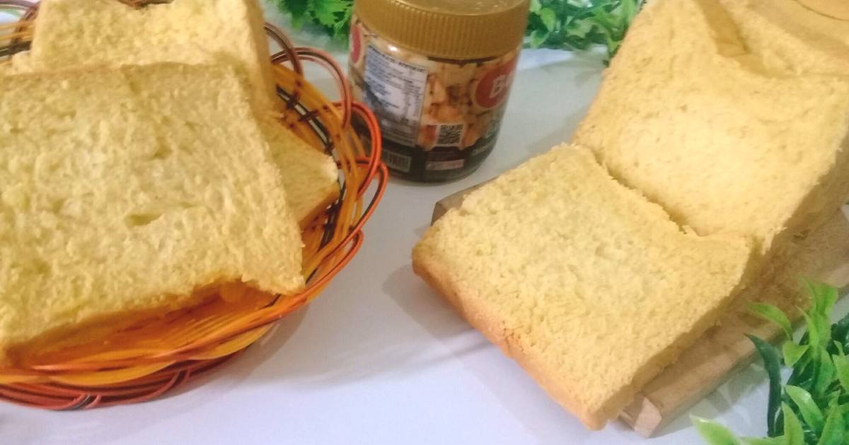 Resep Roti Tawar Homemade Tanpa Telur Tetep Empuk Oleh Farida Sulthan