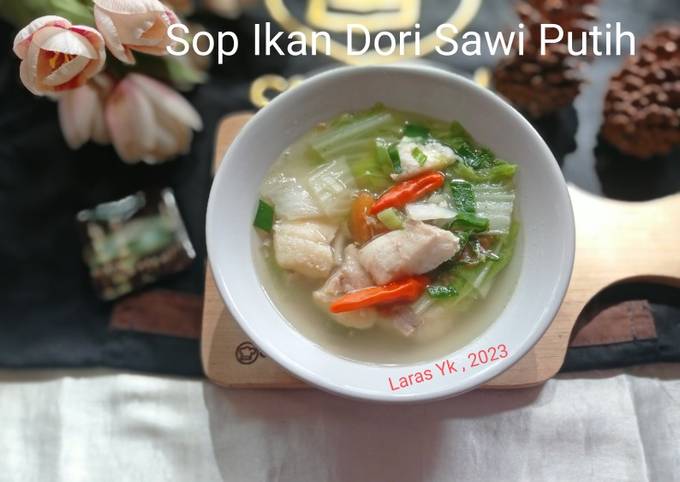 Resep Sop Ikan Dori Sawi Putih Oleh Laras Yunia Kurniawati Cookpad